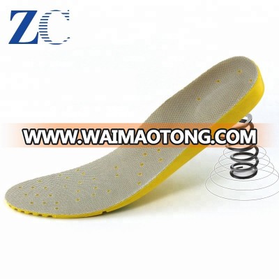 support orthotic insole breathable plantar fasciitis olastic mesh pu insole for flat feet